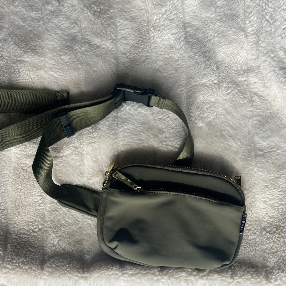 Olive Green Belt Bag